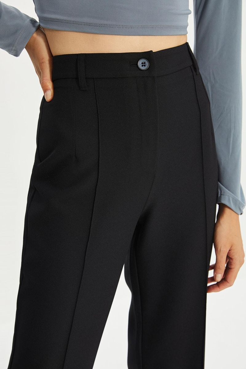 Pants - Black - Wide Leg