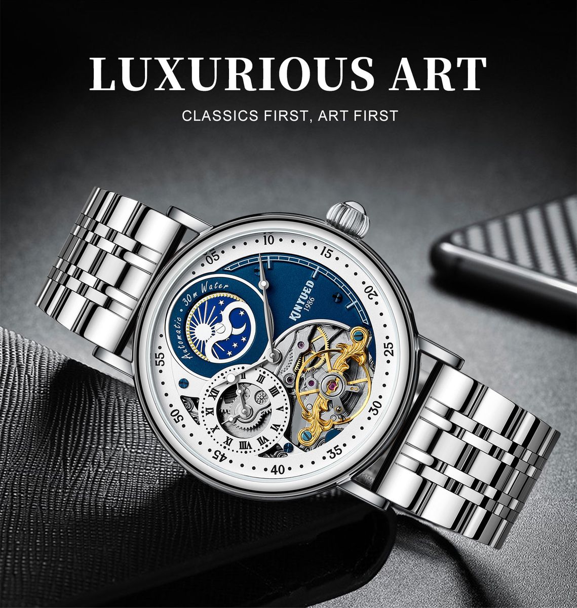 New Fashion Business Automation Men's Watch