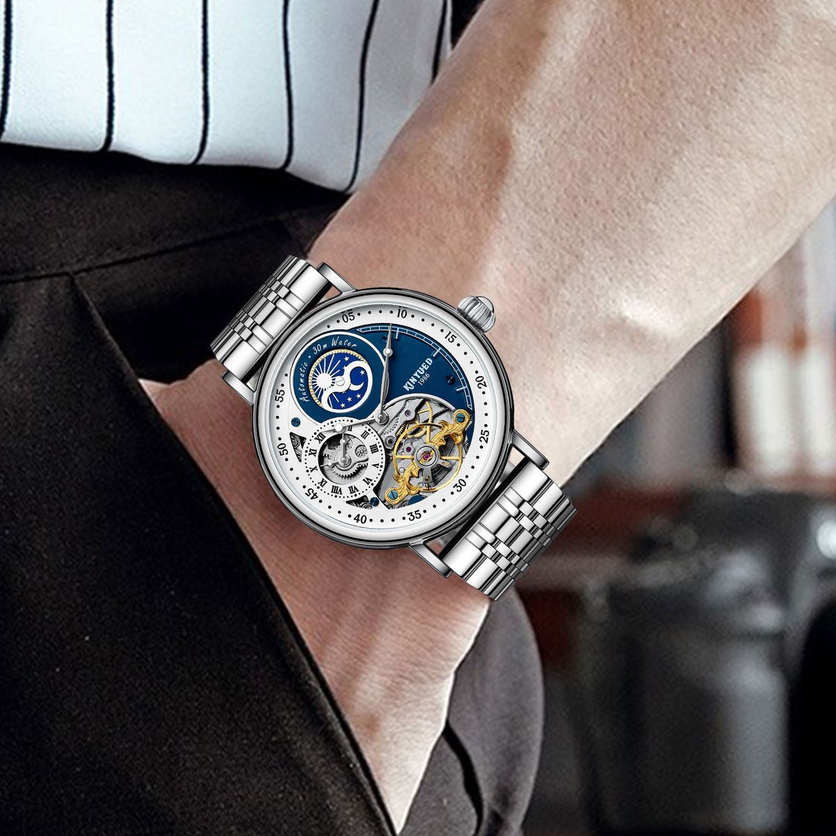 New Fashion Business Automation Men's Watch
