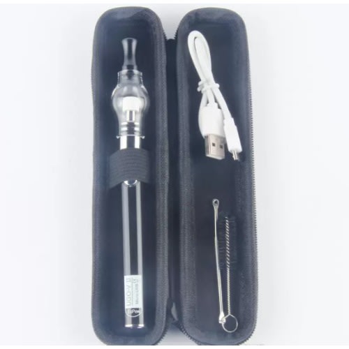 Wax Globe Vape Pen Starter Kits Vaporizer Glass Bulb Waxy With Ugo V Ii Evod Micro Usb BLACK