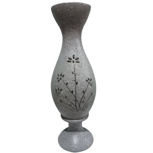 Big Beautiful Design Wooden Flower Vase - Lavender Ash