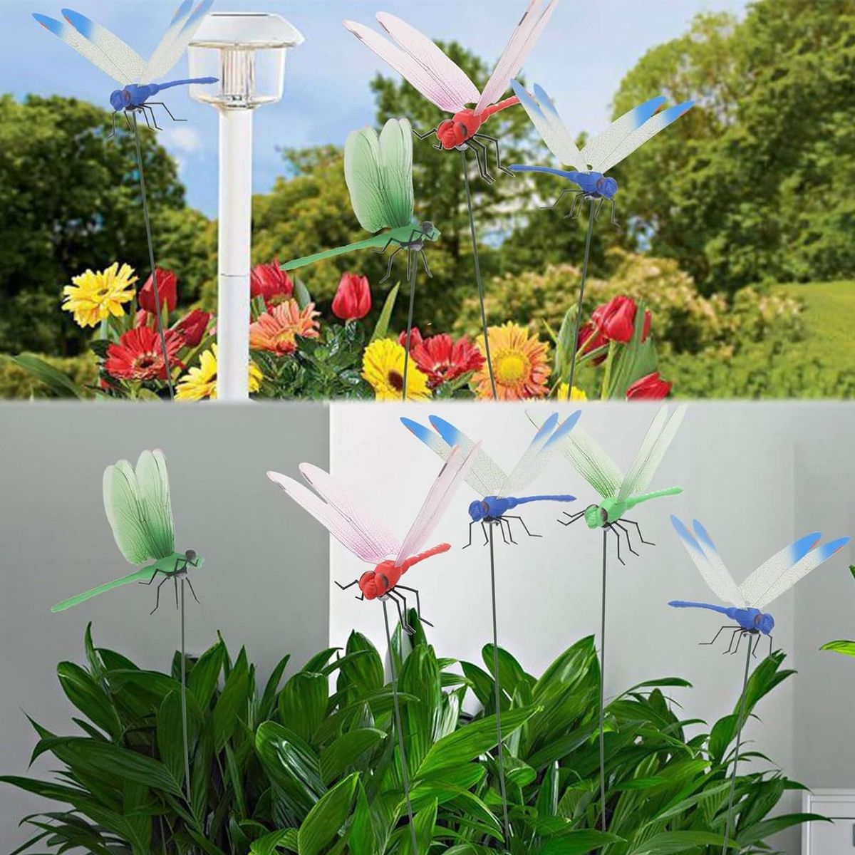 Strong Grip Dragonfly Clip Dragonfly Clip Kit 5pcs Weather-resistant Blue