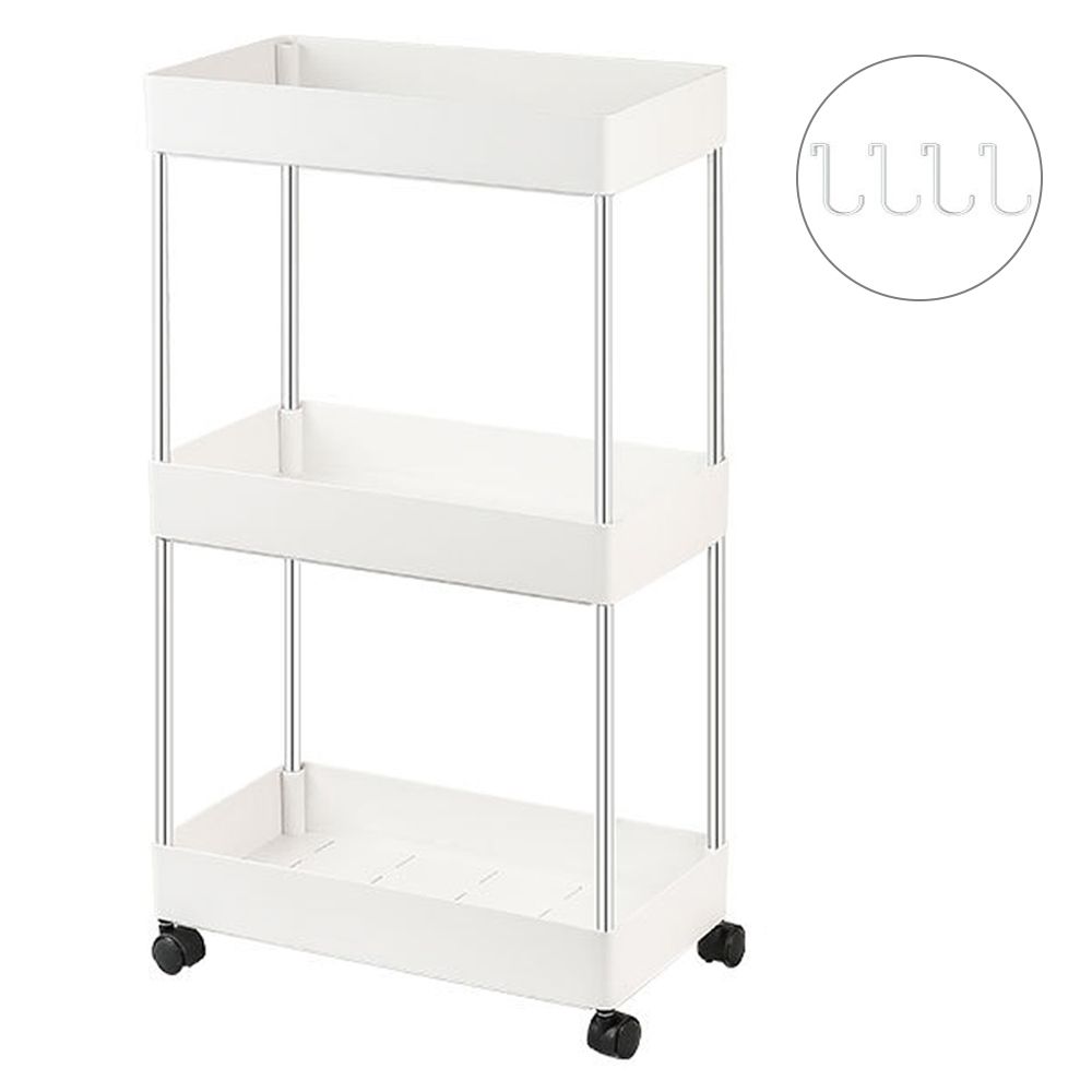 Bathroom Multi-layer Floor-to-ceiling Storage Rack Kitchen
