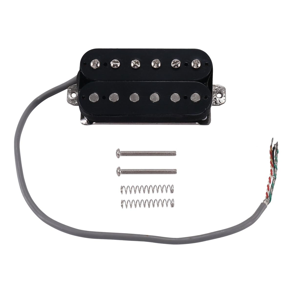 Electric Guitar Humbucker Pickups Bridge Alnico V Pickup Black