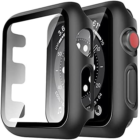 Protective Case + Glass For IWatch Series SE/2/3  - 42mm