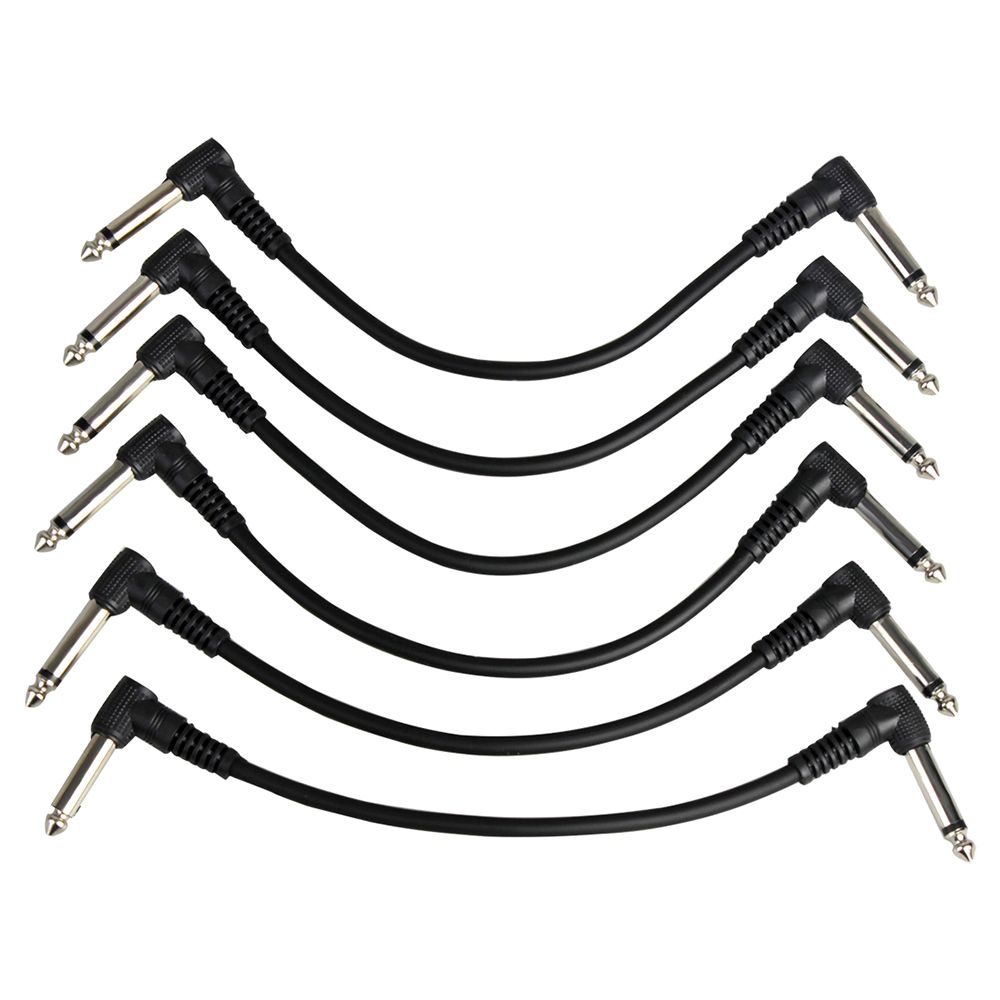 6-Pack 21cm / 8.3 Inch Ultra Flexible Guitar Effect Pedal