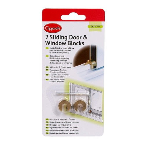 Sliding Door & Window Blocks - 2 Pcs