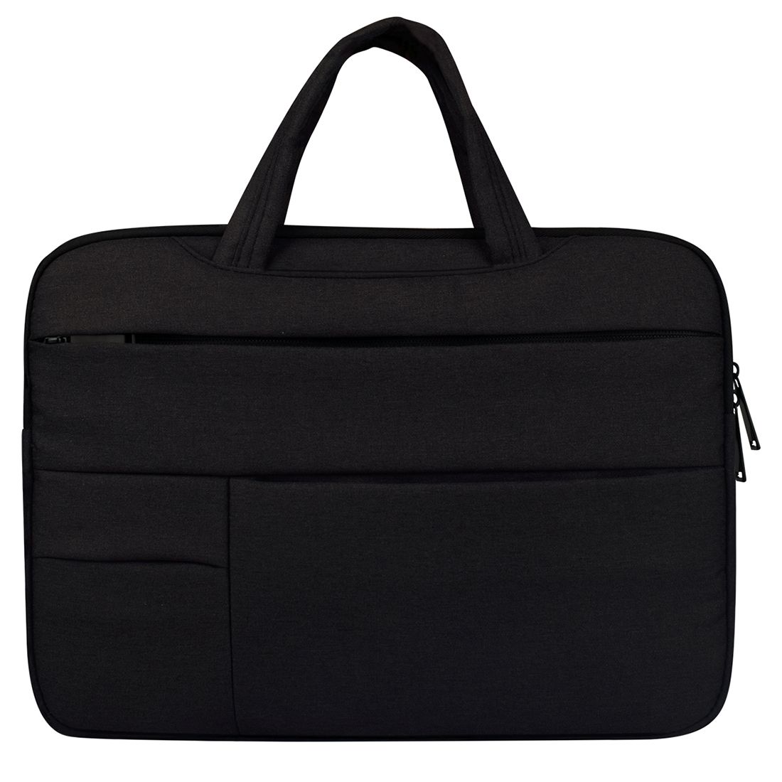 Universal Multiple Pockets Wearable Oxford Cloth Soft Portable Leisurely Handle Laptop Tablet Bag, For 12 Inch And Belowbook, Samsung, Lenovo, Sony, DELL Alienware, CHUWI, ASUS, HP (Black)