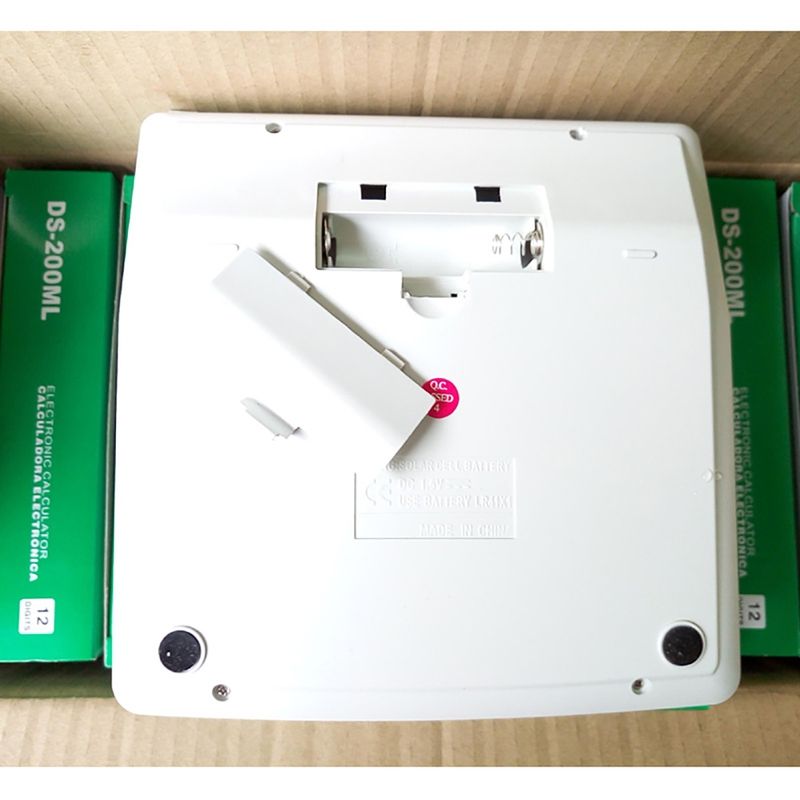 12 Digit Solar Battery Power School Student Office Desktop
