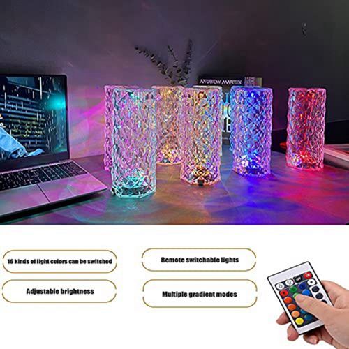 Adjustable USB Rechargeable Bedside Night Light Decor