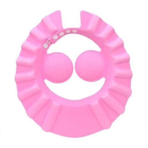 Kids Safety Shampoo Cap - Pink