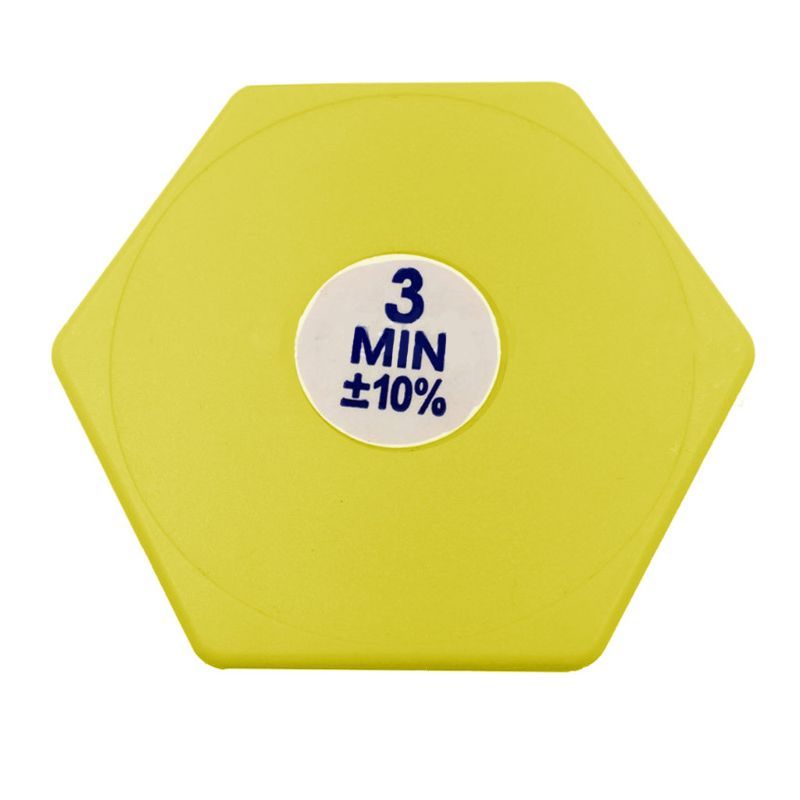 Classroom Sandglass 3 Kitchen Clock Games Gift Timer For Hourglass 2Pcs Kids Home Hexagon Decoration Office Minutes OOTDTY