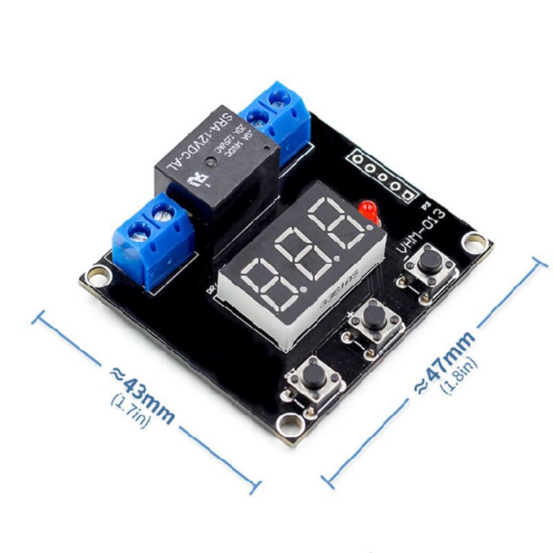 Timer Countdown Switch Module 0-999 Minutes Setting Range Delay Board A0KF