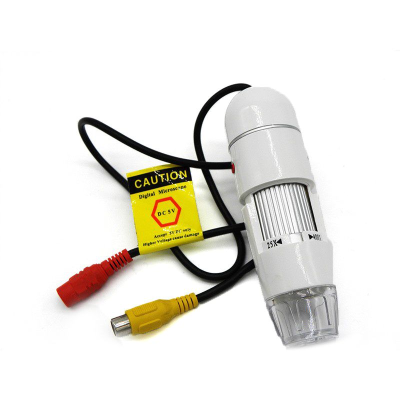 Digital Microscope TV/AV Interface HD 400X Magnifier