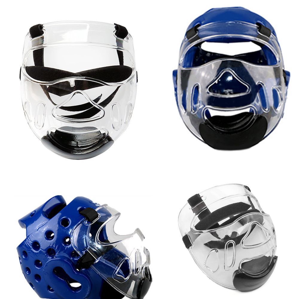 Boxing Helmet Guard Clear Face Guard Detachable High Impact
