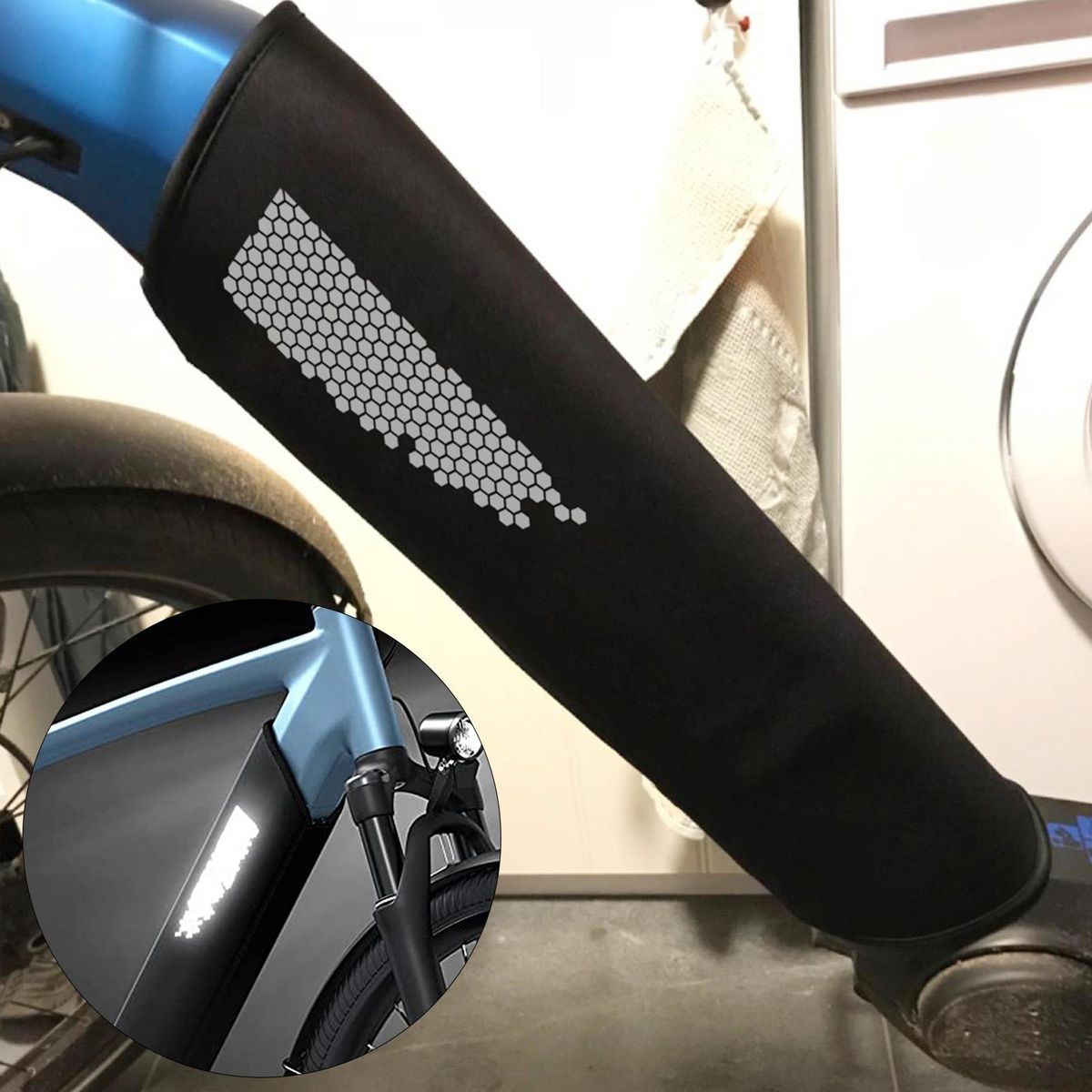 Ebike Battery Cover Electric Bicycle Battery Case Black