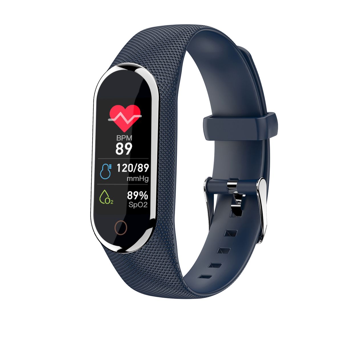M8 Waterproof Rechargeable Bluetooth-compatible 4.0-Blue