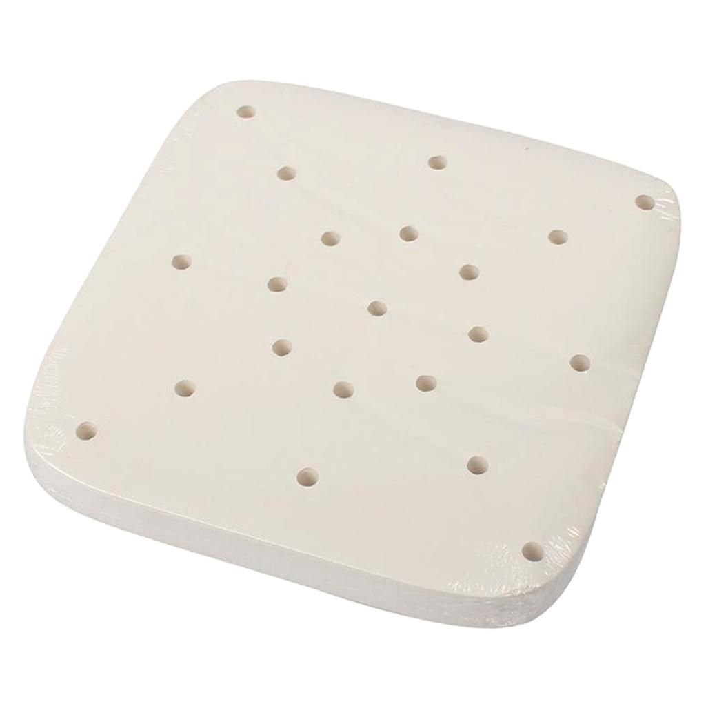 100 PCS Reusable Air Fryer Parchment Paper BBQ Oven 21.6x21.6cm