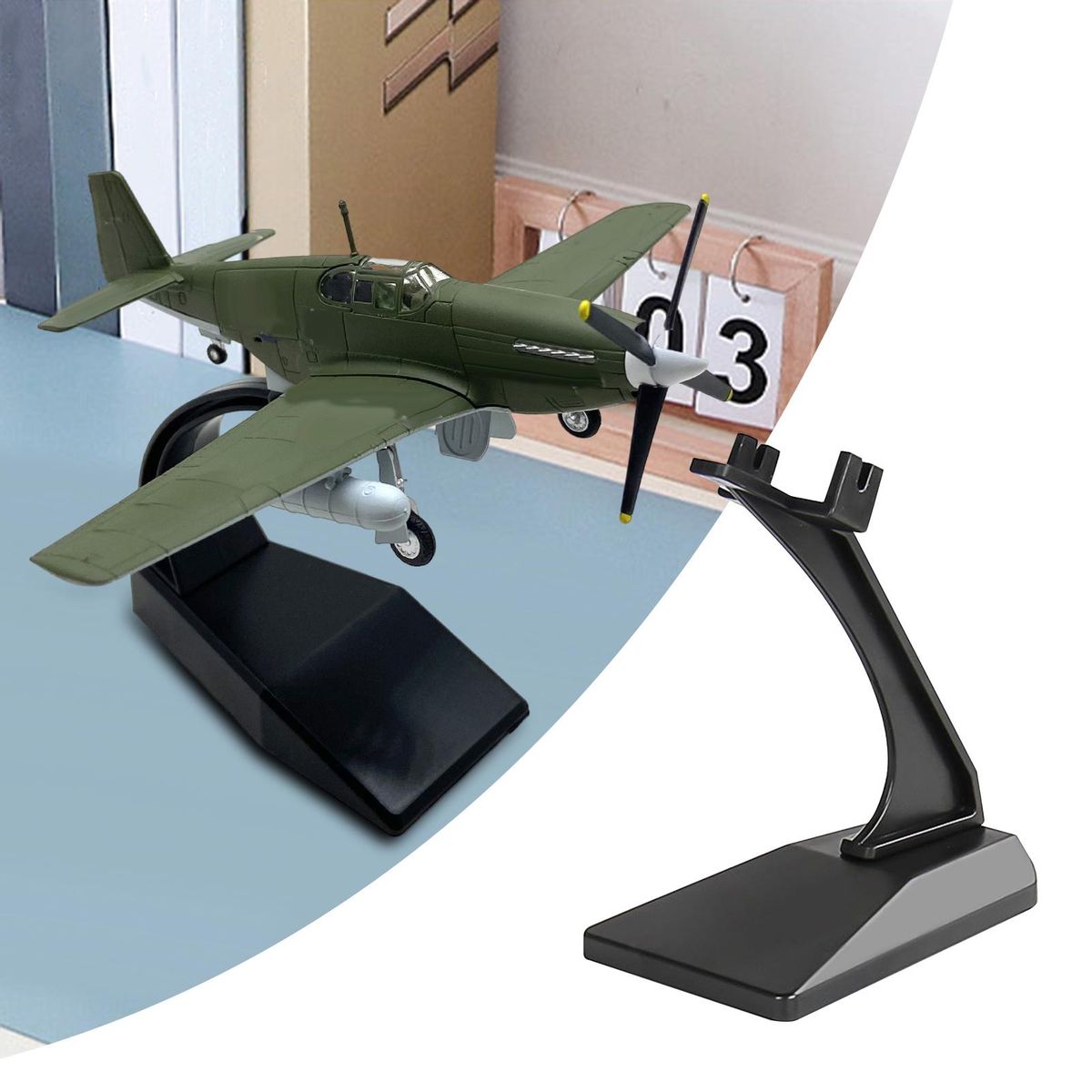 Plane Stand Stand Display Model For Building Blocks