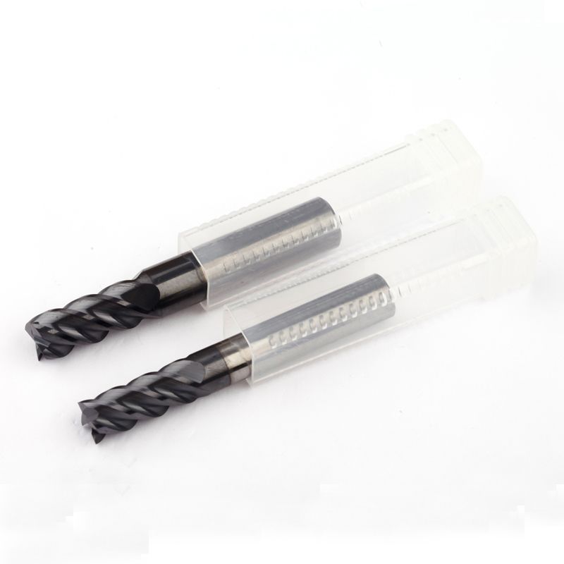 C445 020 F1 30 050 S D 4 Flute Tungsten Stainless Cast Iron Milling Cutter General Purpose CNC Tools