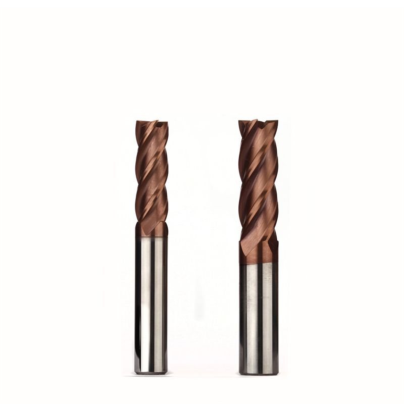 D1.5 L50 Sharp Corner End Milling Tool Machine Parts 4 Flute Square 35 Degree Carbide Lathe CutterD
