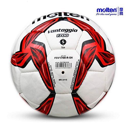 Size 5 Football Soccer Ball Anti-Slip PU Training Compitition Football FSV1700 + Gas Needles And Net Bag