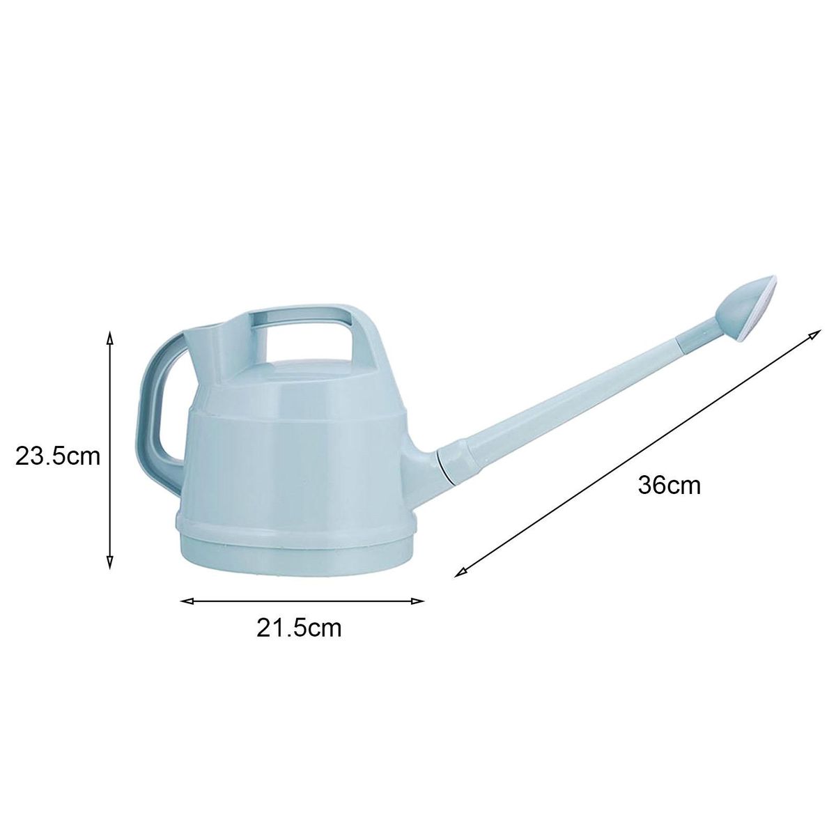 Easy to Carry Store Watering 4.5l Ergonomic Sprinkle Kettle Quick Fill Blue