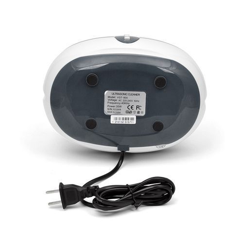 US 600ml Ultrasonic Cleaner Jewelry Eyeglass Watch Machine