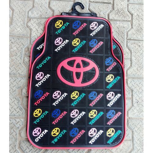 5 Pieces Of Universal Multi Color Toyota Foot Mat