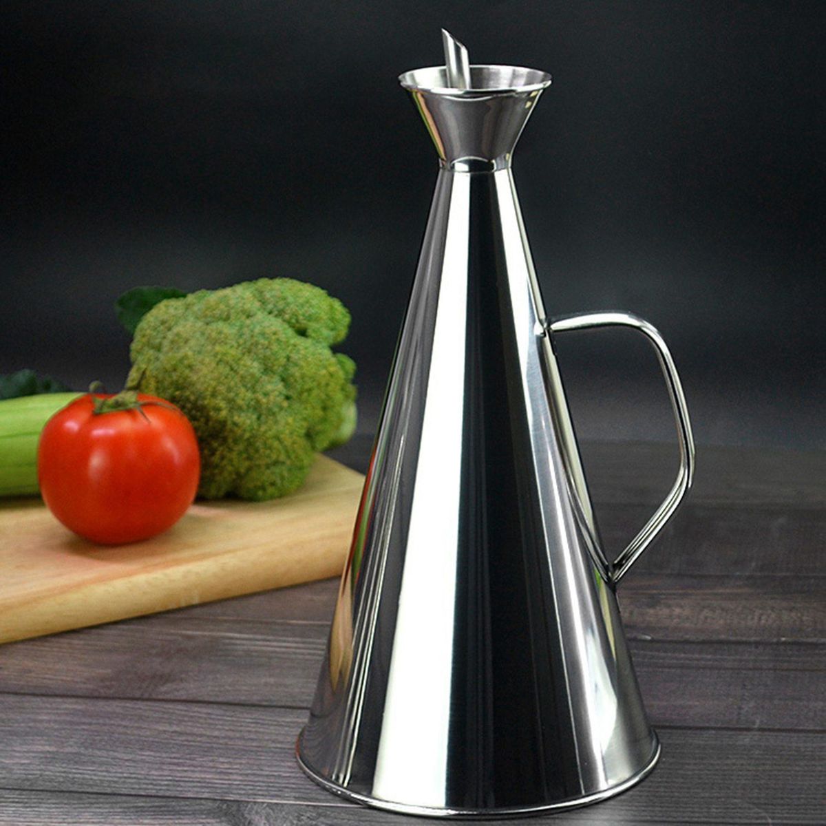 1000ML Stainless Steel Olive Oil Bottle Dispenser for