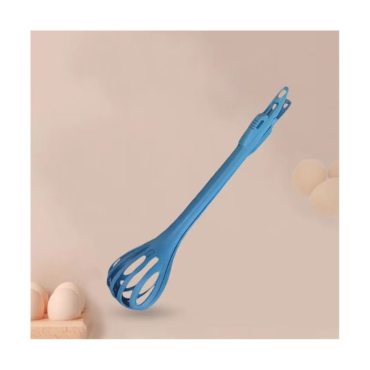 Multifunctional Egg Beater Egg Milk Whisk Pasta Tongs Food