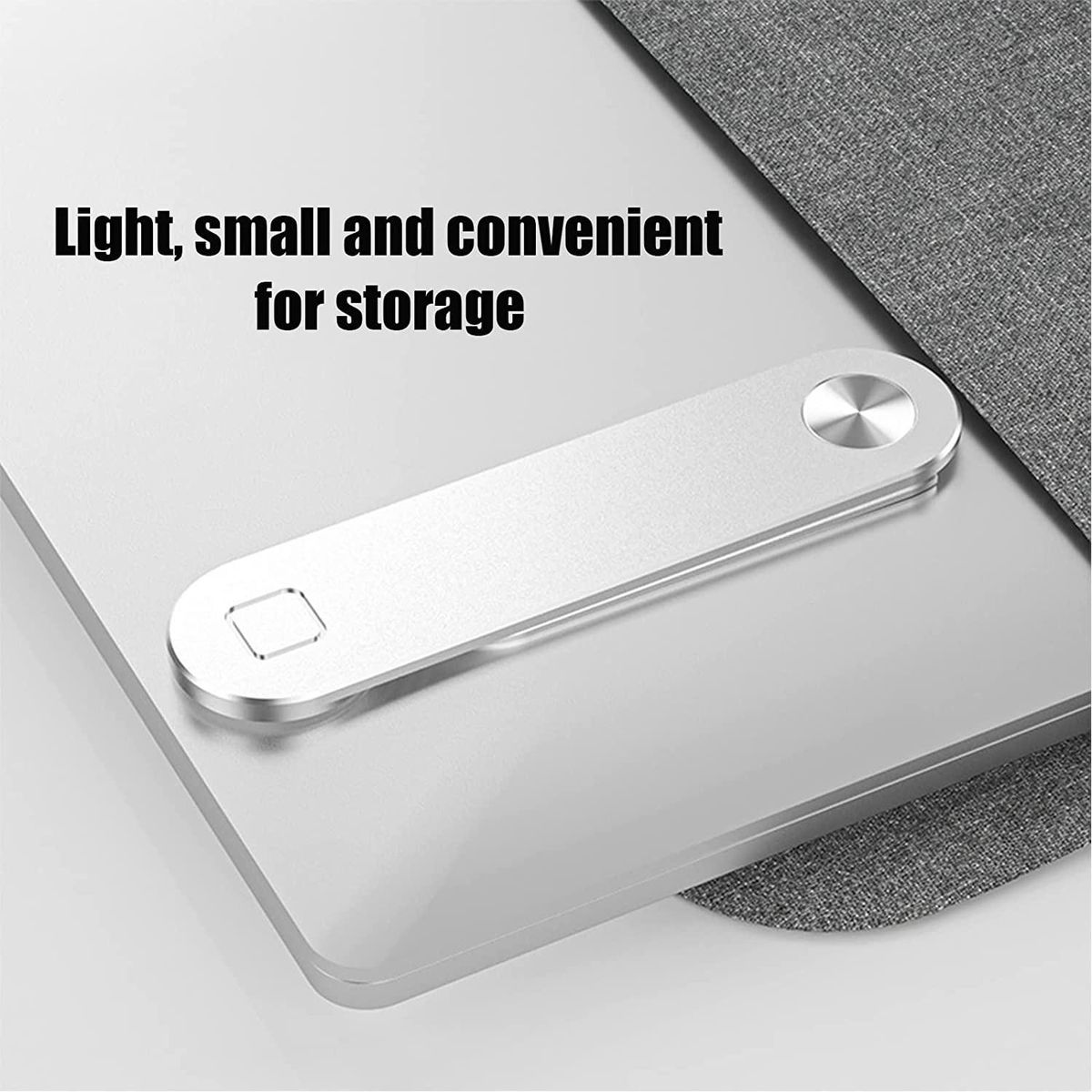 Magnetic Laptop Phone Holder, Adjustable Laptop Cell Phone
