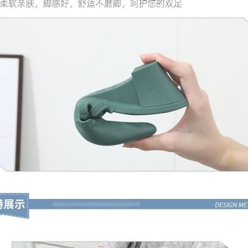 Ladies High Heel Shoes Wedge Sandals Slippers Thick Heel Pointed Soft Bottom
