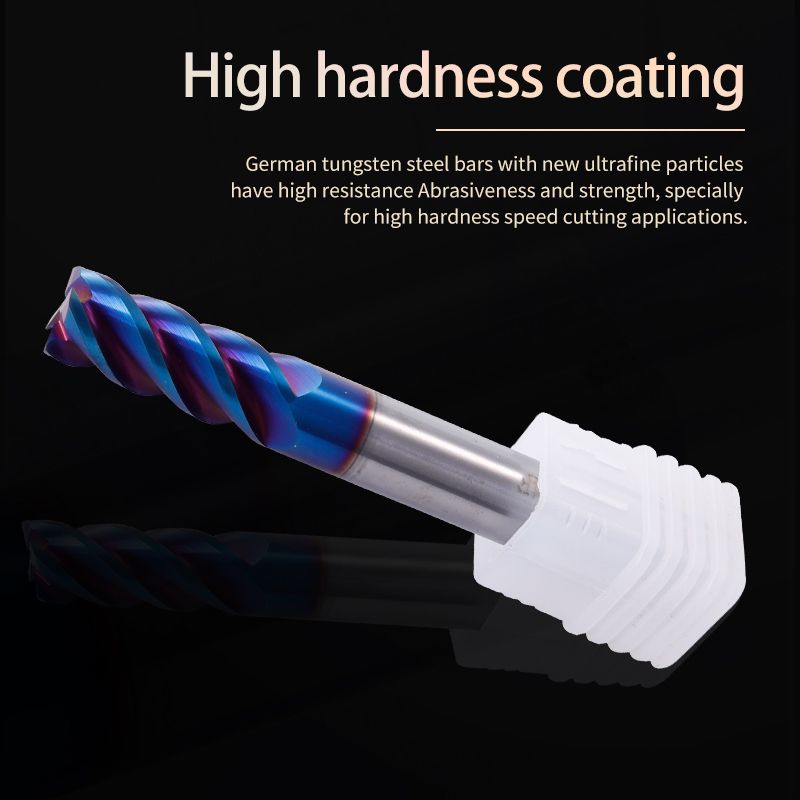 Augusttools Freze Ucu Cutting Hrc65 4 Flute Alloy