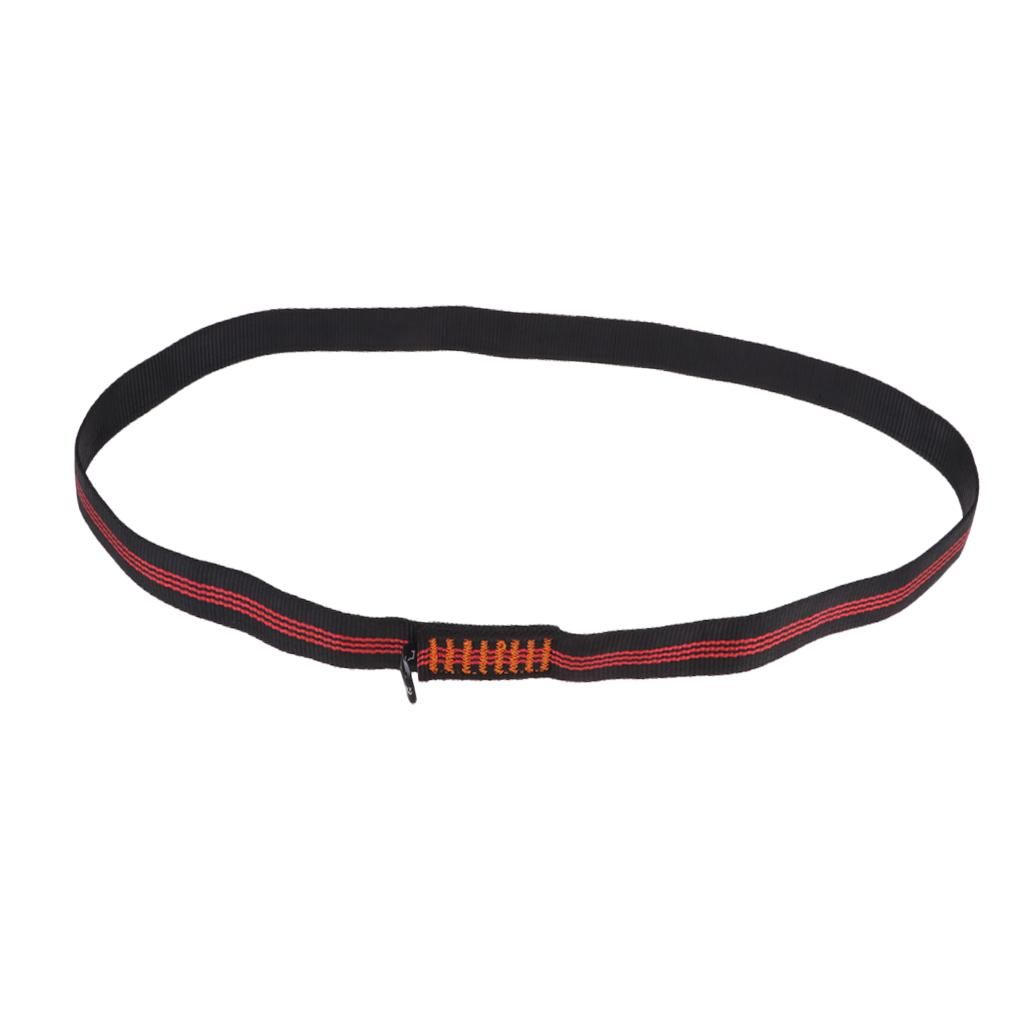 2x Polyester Climbing  Bearing Strap Flat Belt Outdoor