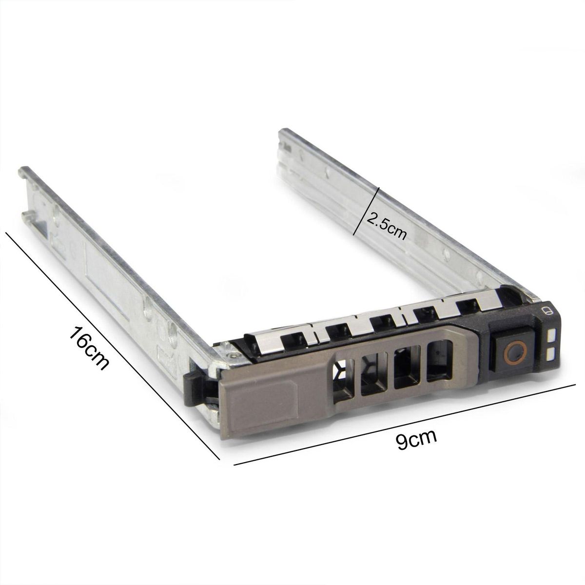 Hard Drive Adapter Bay Universal 2.5 Drive Bay Converter Easy Install Black