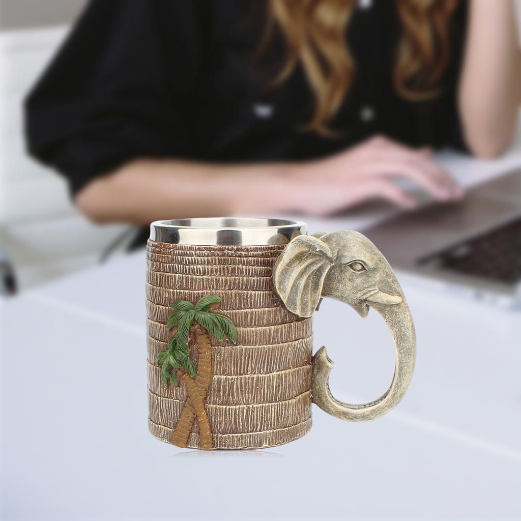 Cup Viking Imitated Wood Christmas Gift Creative Drinkware Mug