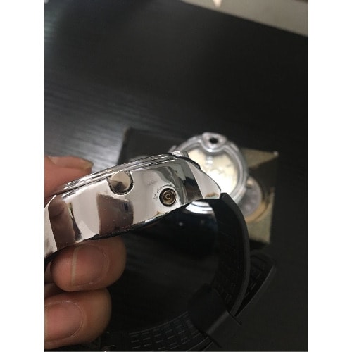 Quartz Wrist Watch With Refillable Lighter