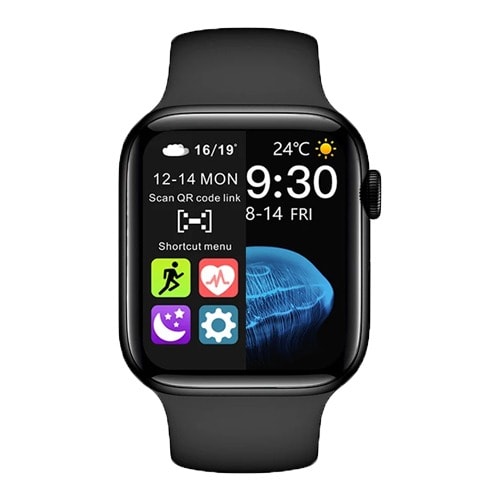 HW22 Pro Series 7 Smartwatch- Black