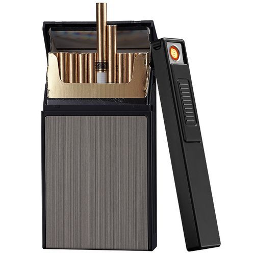20 Cigarette Case For Ladies With Replaceable Silk