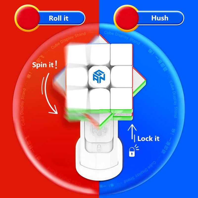 Gan Magic Cube Stands Rotate Display Stand
