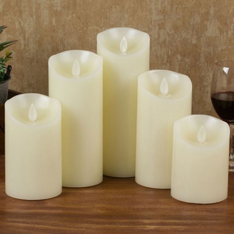 7.5 X 17.5CM Electronic Candle Wedding Decor Battery Powered Battery Powered 7.5 X 17.5CM
