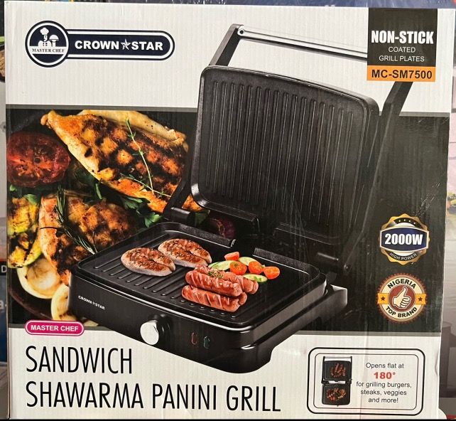 Professional  Shawama/ Sandwich/ Panini Grill Maker