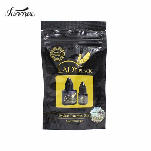 1 Bottle 5ml Lady Black Eyelash Extension Glue Fast Drying