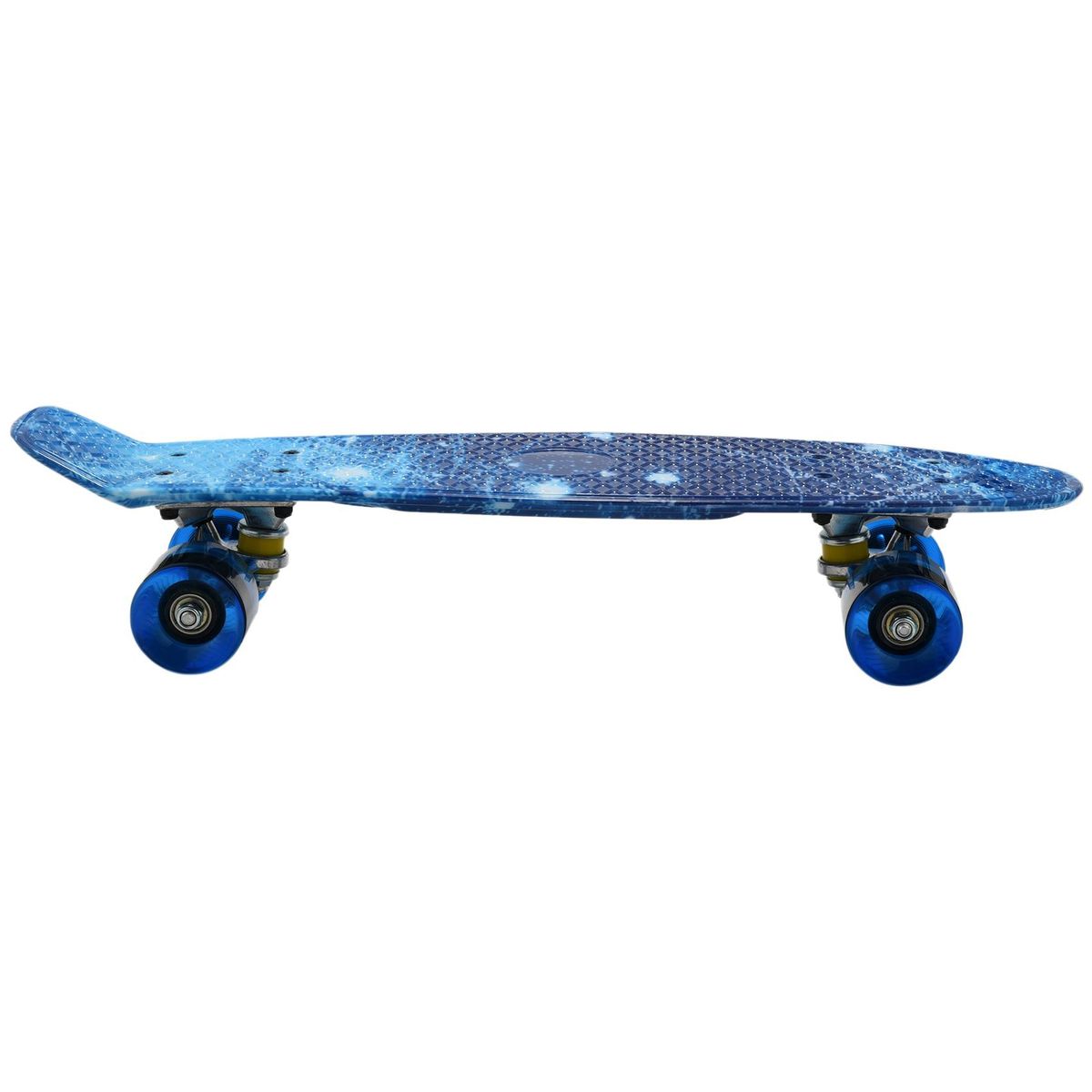 Skateboard Cruiser Board Board Retro Longboard Skate Image Galaxy Complete Boy Girl Led Light