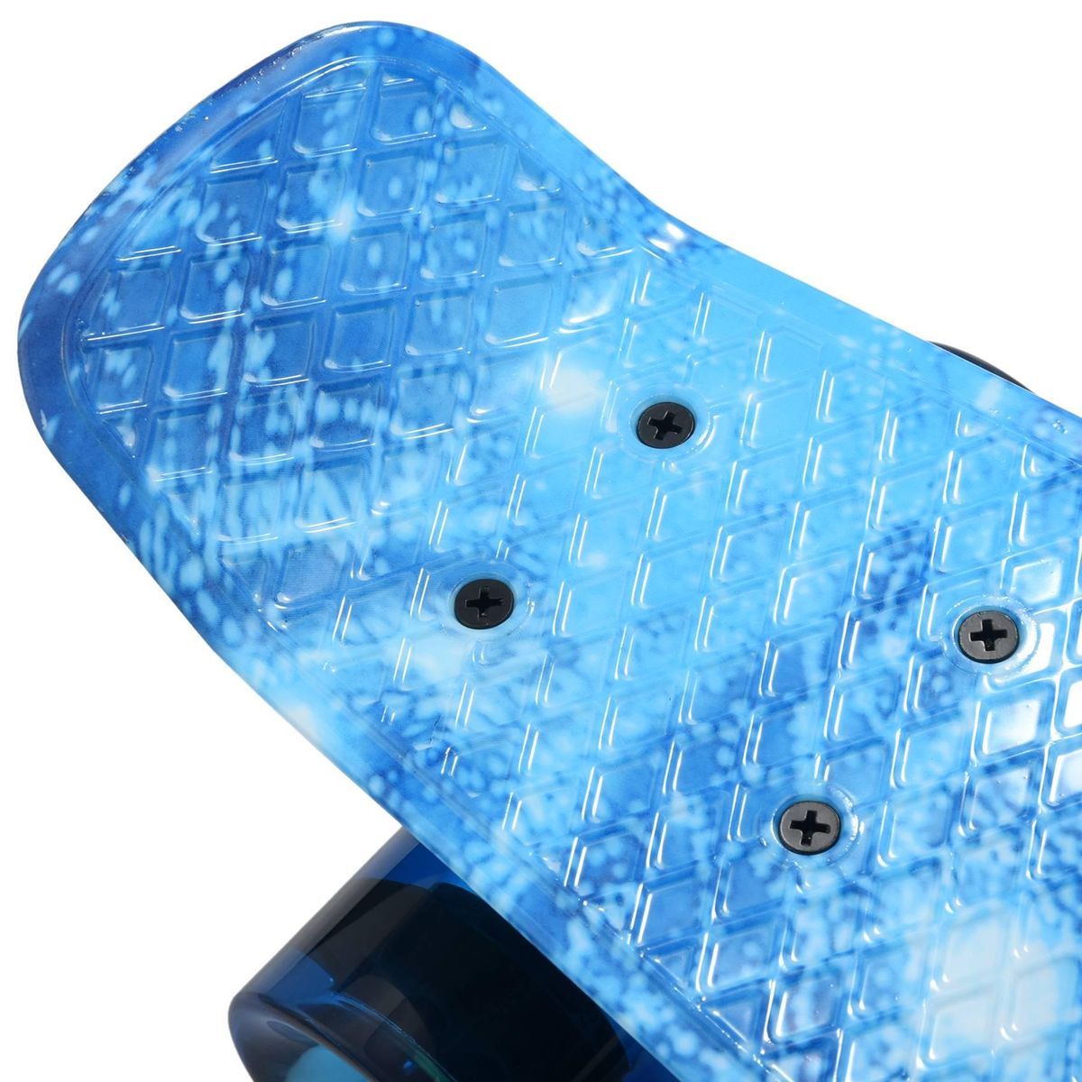 Skateboard Cruiser Board Board Retro Longboard Skate Image Galaxy Complete Boy Girl Led Light