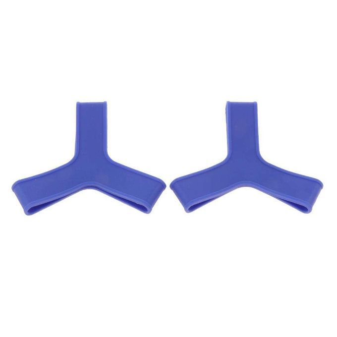 2x Fin Straps Straps Fin Straps Snorkeling Diving Heel Strap, S Blue