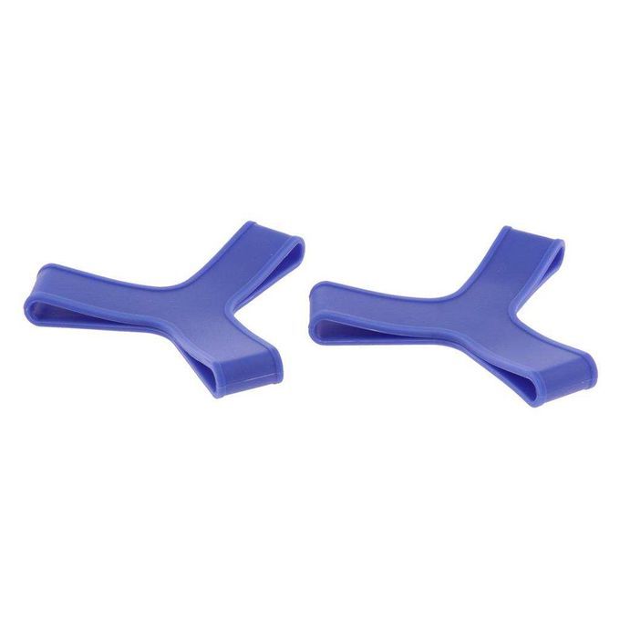 2x Fin Straps Straps Fin Straps Snorkeling Diving Heel Strap, S Blue