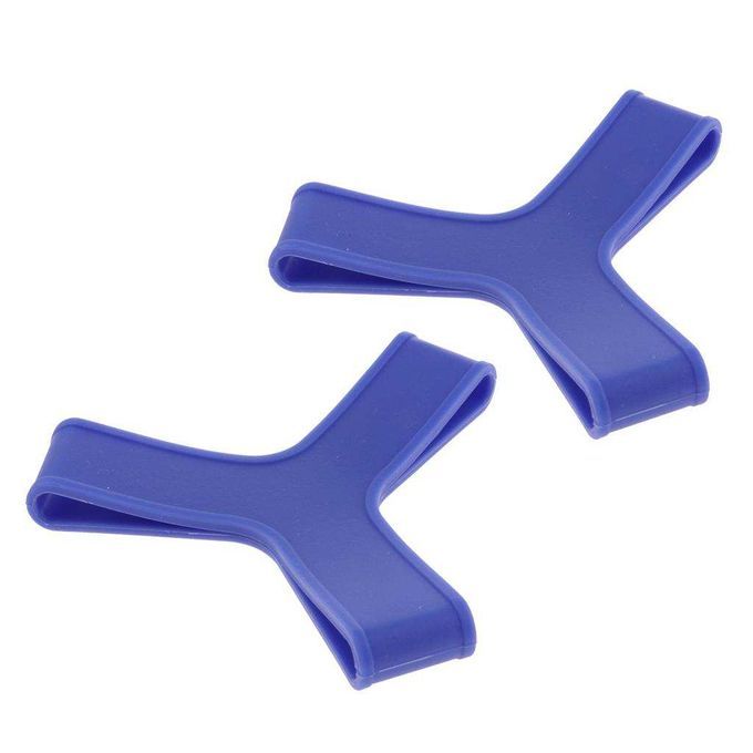 2x Fin Straps Straps Fin Straps Snorkeling Diving Heel Strap, S Blue