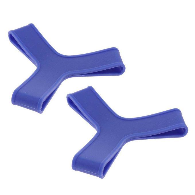 2x Fin Straps Straps Fin Straps Snorkeling Diving Heel Strap, S Blue